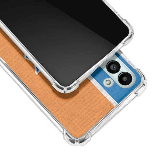 NBA New York Knicks Canvas Galaxy A13 5G Clear Case