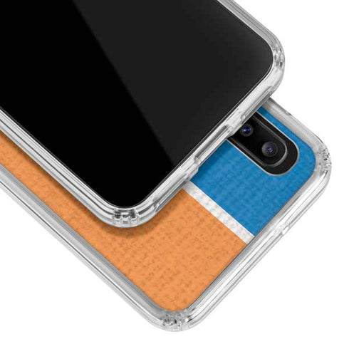 NBA New York Knicks Canvas Galaxy A30 Clear Case