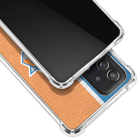 NBA New York Knicks Canvas Galaxy A52 5G Clear Case