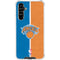 NBA New York Knicks Canvas Galaxy A54 5G Clear Case