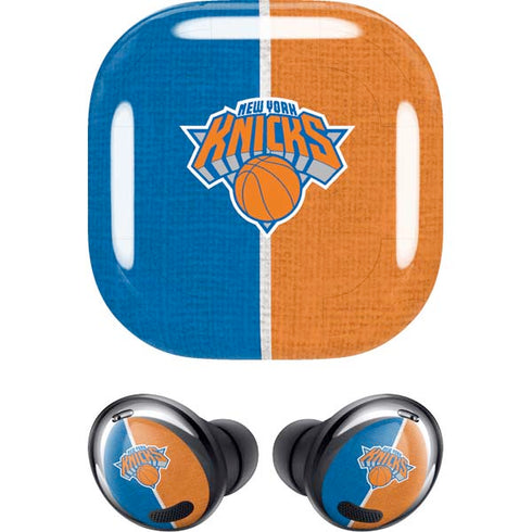 NBA New York Knicks Canvas Galaxy Buds Pro Skin