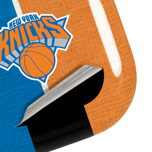 NBA New York Knicks Canvas Galaxy Buds Pro Skin