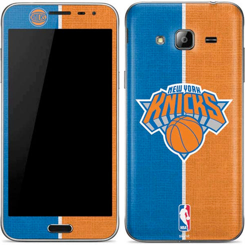 NBA New York Knicks Canvas Galaxy J3 Skin