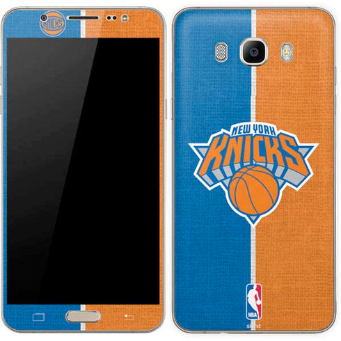 NBA New York Knicks Canvas Galaxy J7 Skin