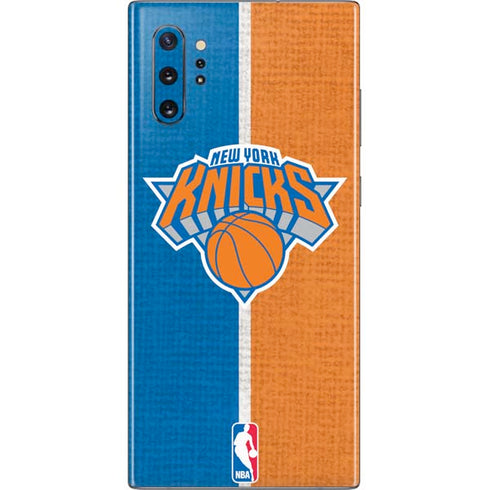 NBA New York Knicks Canvas Galaxy Note 10 Plus Skin