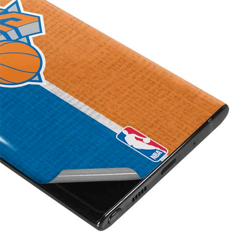 NBA New York Knicks Canvas Galaxy Note 10 Plus Skin