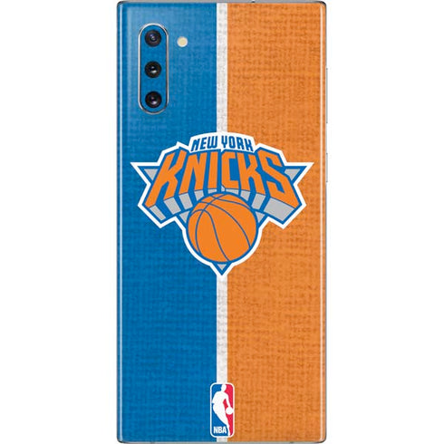 NBA New York Knicks Canvas Galaxy Note 10 Skin