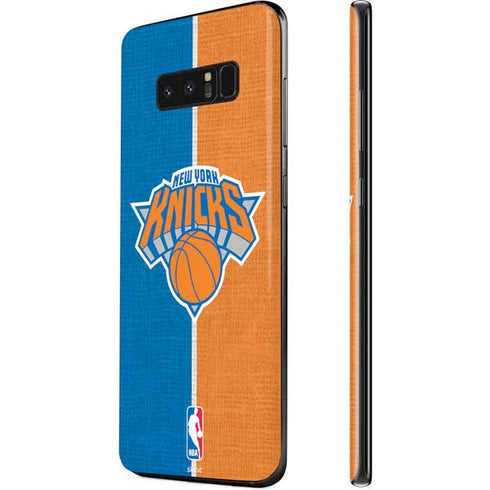 NBA New York Knicks Canvas Galaxy Note 8 Skin