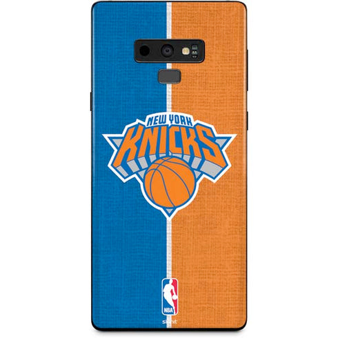 NBA New York Knicks Canvas Galaxy Note 9 Skin