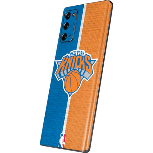 NBA New York Knicks Canvas Galaxy Note20 5G Skin