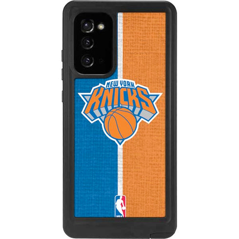 NBA New York Knicks Canvas Galaxy Note20 5G Waterproof Case