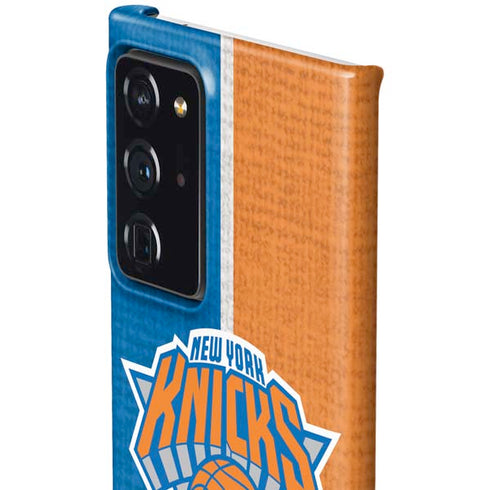 NBA New York Knicks Canvas Galaxy Note20 Ultra 5G Lite Case