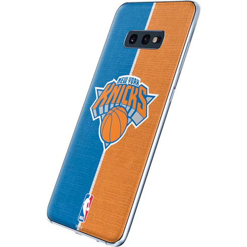 NBA New York Knicks Canvas Galaxy S10e Skin