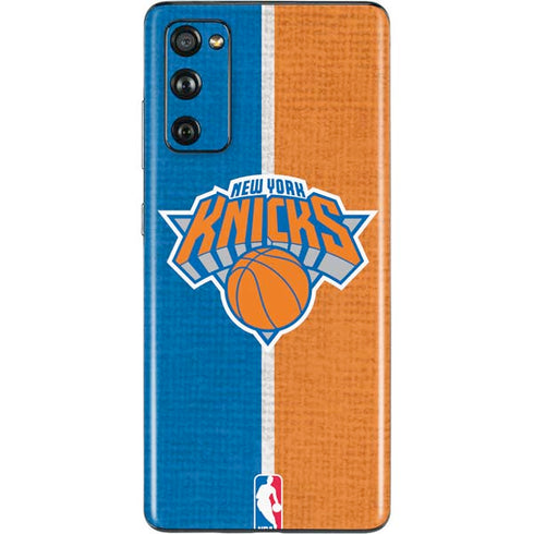 NBA New York Knicks Canvas Galaxy S20 Fan Edition Skin
