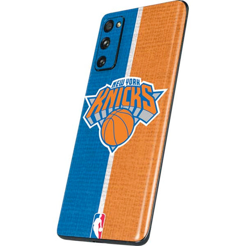 NBA New York Knicks Canvas Galaxy S20 Fan Edition Skin