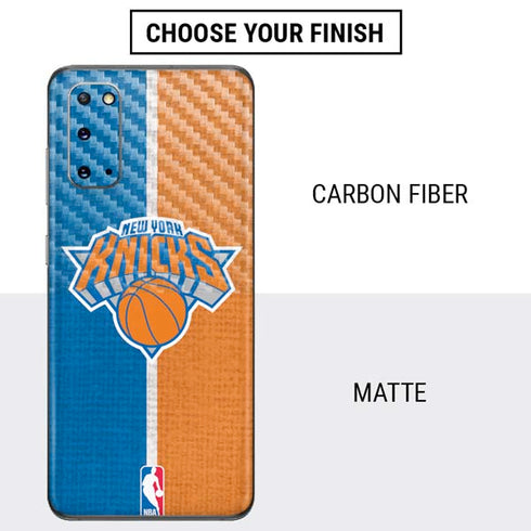 NBA New York Knicks Canvas Galaxy S20 Skin