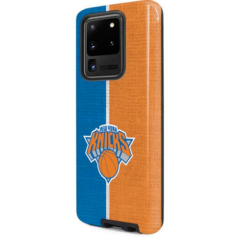 NBA New York Knicks Canvas Galaxy S20 Ultra 5G Pro Case