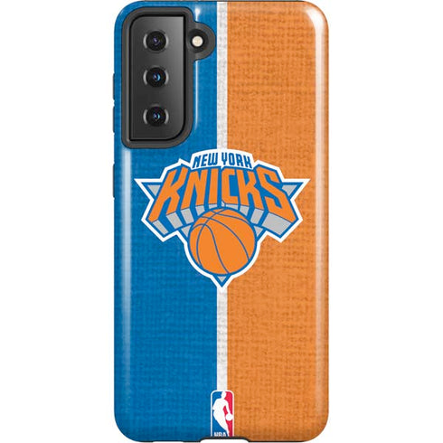NBA New York Knicks Canvas Galaxy S21 5G Pro Case