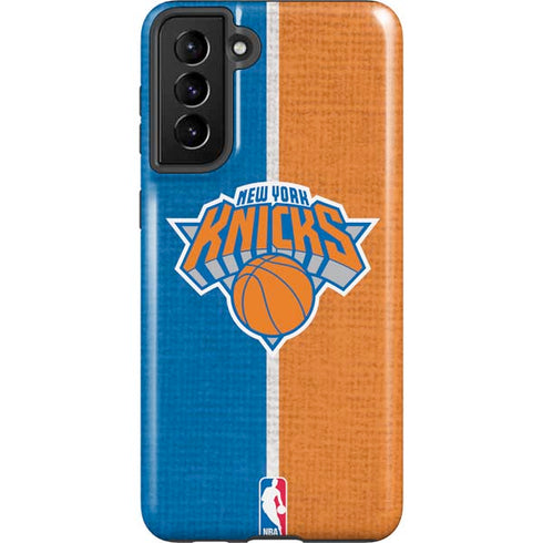 NBA New York Knicks Canvas Galaxy S21 FE Pro Case