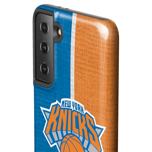 NBA New York Knicks Canvas Galaxy S21 Plus 5G Pro Case