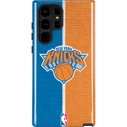 NBA New York Knicks Canvas Galaxy S22 Ultra Pro Case