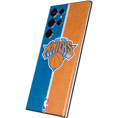 NBA New York Knicks Canvas Galaxy S22 Ultra Skin