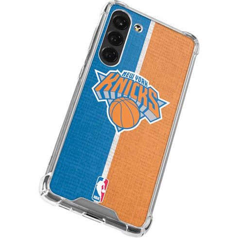 NBA New York Knicks Canvas Galaxy S23 Plus Clear Case
