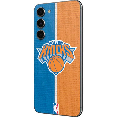 NBA New York Knicks Canvas Galaxy S23 Plus Skin