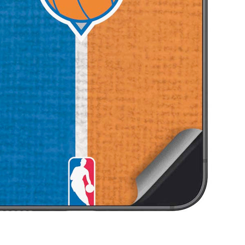 NBA New York Knicks Canvas Galaxy S23 Plus Skin