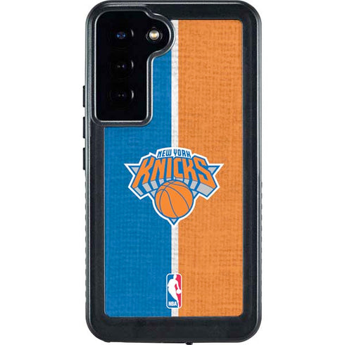 NBA New York Knicks Canvas Galaxy S23 Plus Waterproof Case