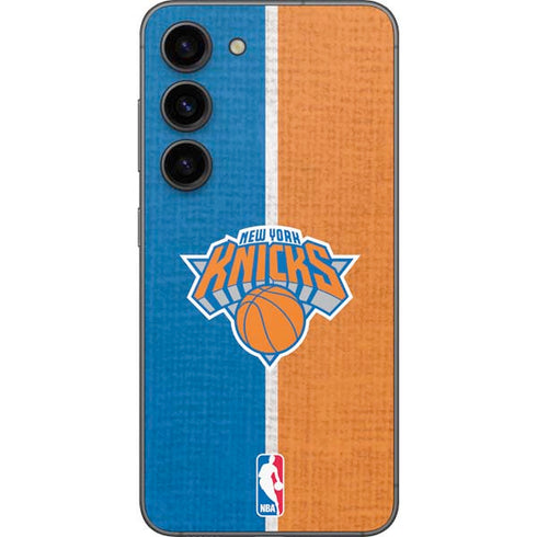 NBA New York Knicks Canvas Galaxy S23 Skin