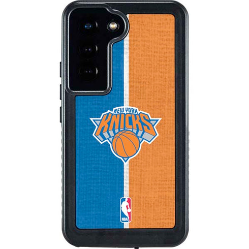 NBA New York Knicks Canvas Galaxy S23 Waterproof Case