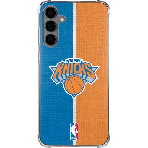 NBA New York Knicks Canvas Galaxy S24 Plus Clear Case
