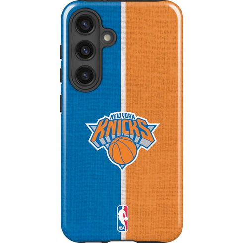 NBA New York Knicks Canvas Galaxy S24 Plus Impact Case