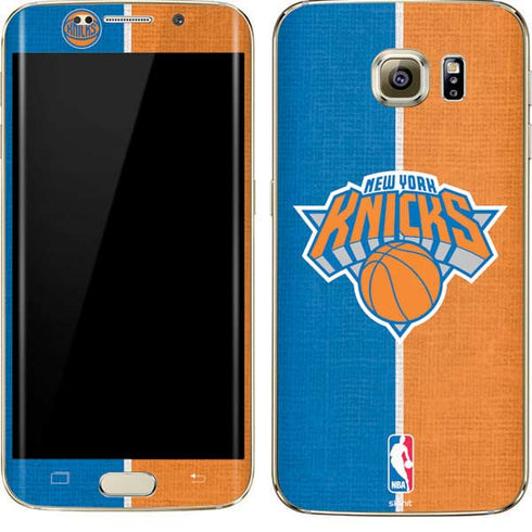 NBA New York Knicks Canvas Galaxy S7 Edge Skin