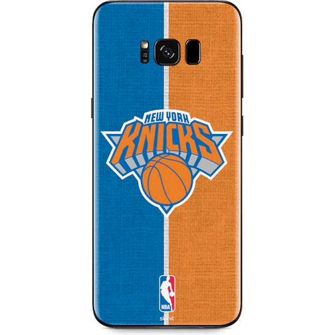 NBA New York Knicks Canvas Galaxy S8 Plus Skin