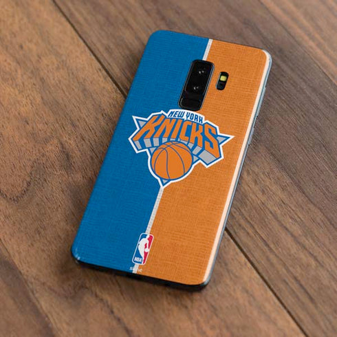 NBA New York Knicks Canvas Galaxy S9 Plus Skin