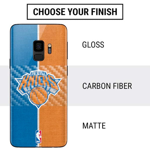 NBA New York Knicks Canvas Galaxy S9 Skin