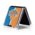 NBA New York Knicks Canvas Galaxy Z Flip5 5G Clear Case
