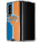 NBA New York Knicks Canvas Galaxy Z Fold4 5G Clear Case