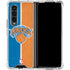 NBA New York Knicks Canvas Galaxy Z Fold4 5G Clear Case