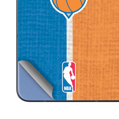 NBA New York Knicks Canvas Galaxy Z Fold5 5G Skin
