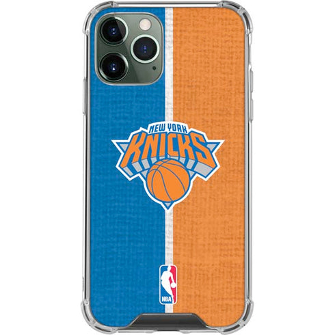 NBA New York Knicks Canvas iPhone 11 Pro Max Clear Case