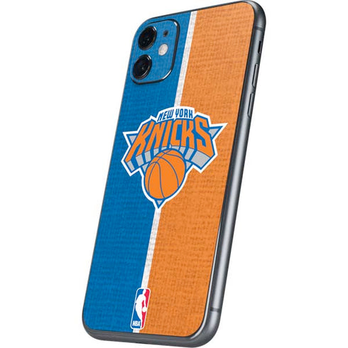 NBA New York Knicks Canvas iPhone 11 Skin