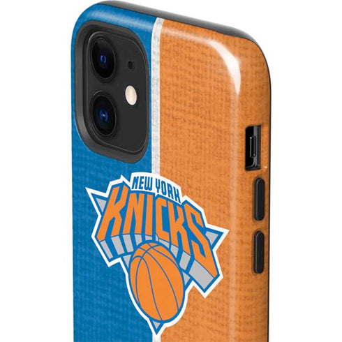 NBA New York Knicks Canvas iPhone 12 Impact Case
