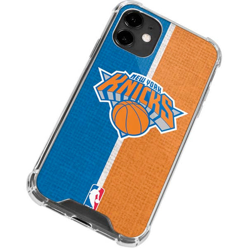 NBA New York Knicks Canvas iPhone 12 Mini Clear Case