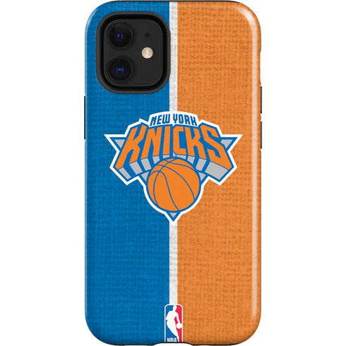NBA New York Knicks Canvas iPhone 12 Mini Impact Case
