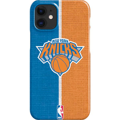 NBA New York Knicks Canvas iPhone 12 Mini Lite Case