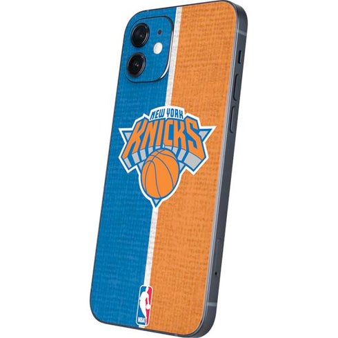 NBA New York Knicks Canvas iPhone 12 Mini Skin