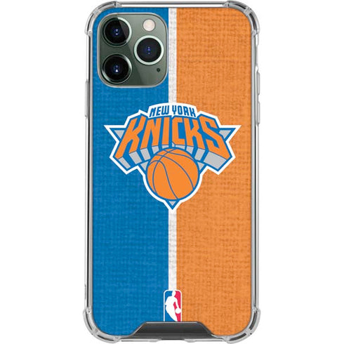 NBA New York Knicks Canvas iPhone 12 Pro Clear Case